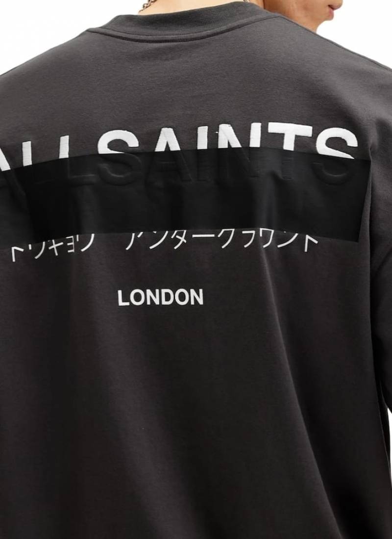 ALLSAINTS IMPORTED STORE ARTICLE SWEATSHIRT BLACK