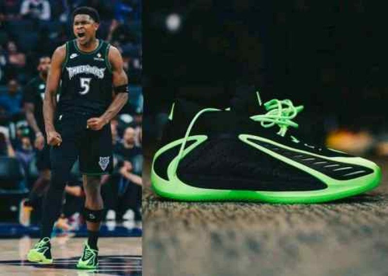 Adidas Anthony Edwards 2 BlackLime Burst 652