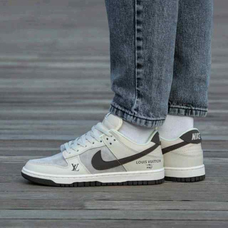Nike Sb Dunk Low X Louiiss Vution Grey