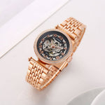 Fossil Lyric Automatic Copper-Black