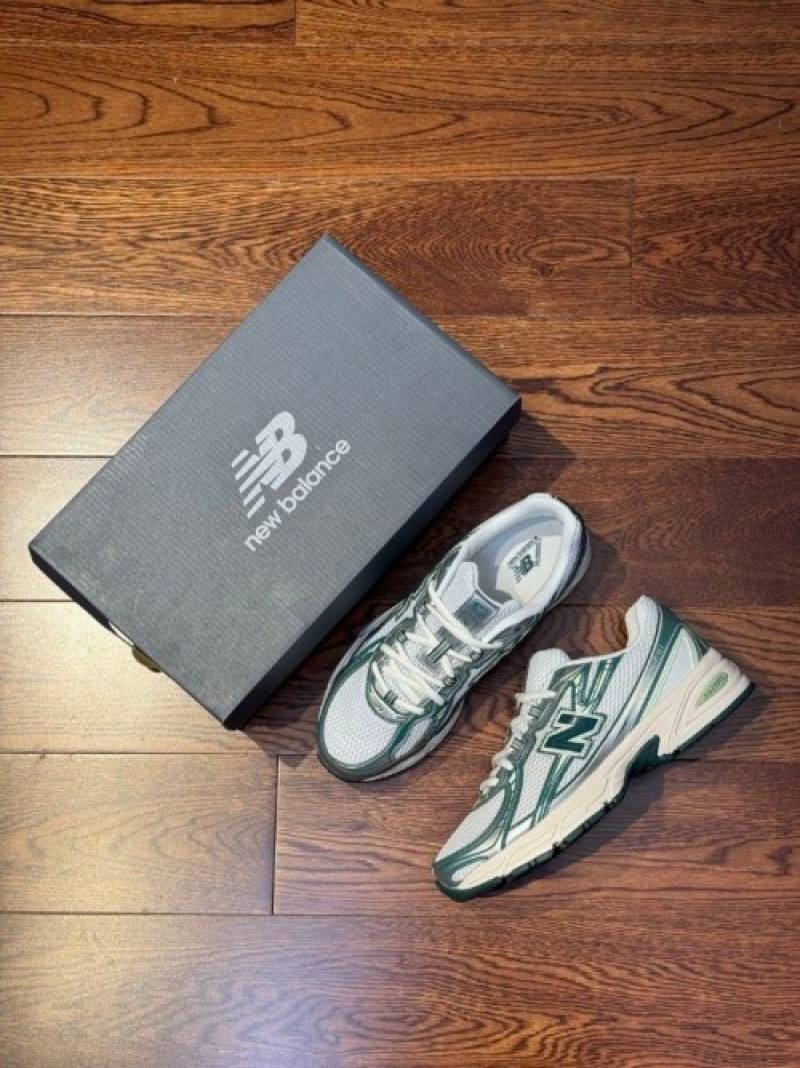 New balencee 740 Trainers White Marsh Green for women fresh sale 490