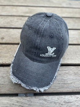 Louis Vuitton_Denim_Grey_Washed_Premium_Unisex_Cap_(With_Safety_Box)_900