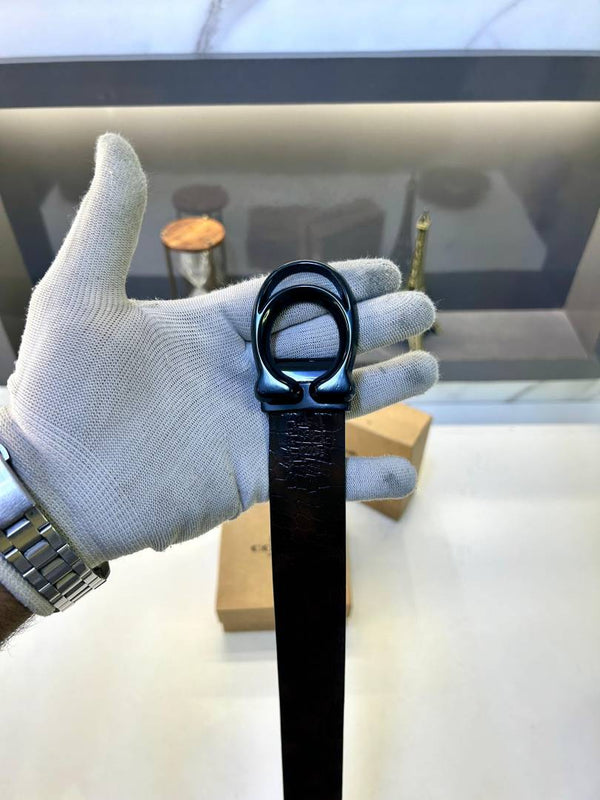 Coach Black Reversible Belt Fa 615