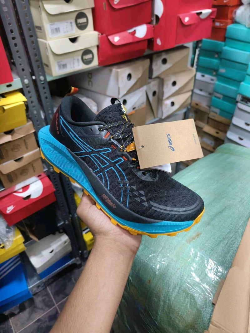 Asics Gel Trabuco 13 GTX Black Atlantis Blue 2666