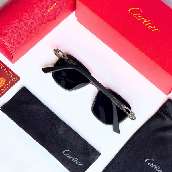 Cartier 0881 silver black