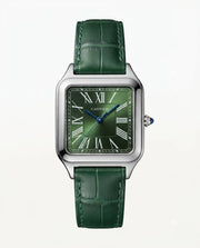 Cartier Santos Dumont Square Full Green
