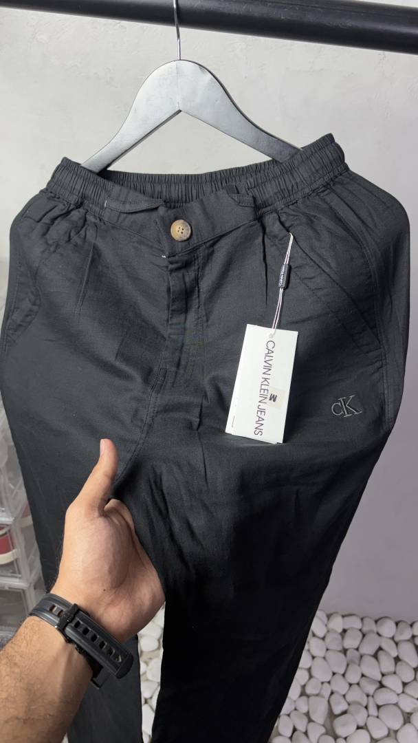 Calvin Kleiin Premium Linen Pants 3052