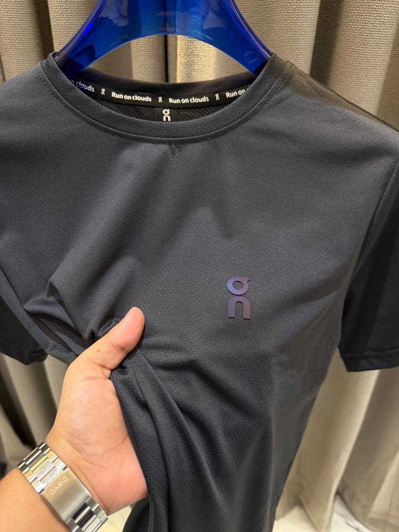 On Cloud Round Neck T-shirt Black