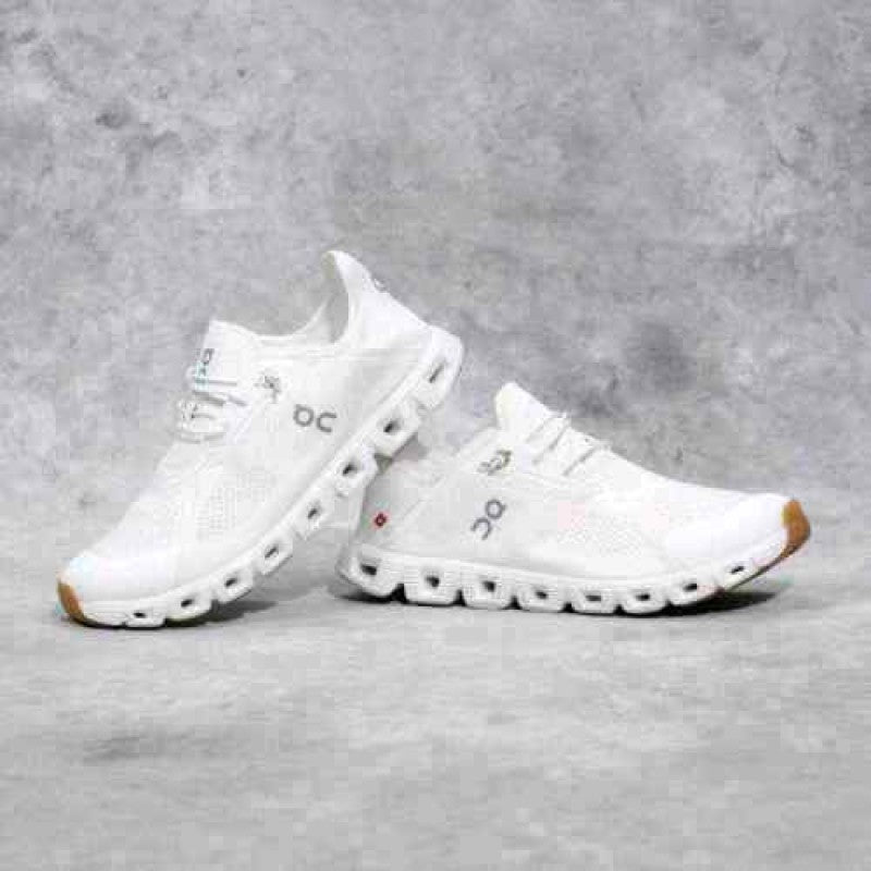 On Cloud 5 Coast All White 714