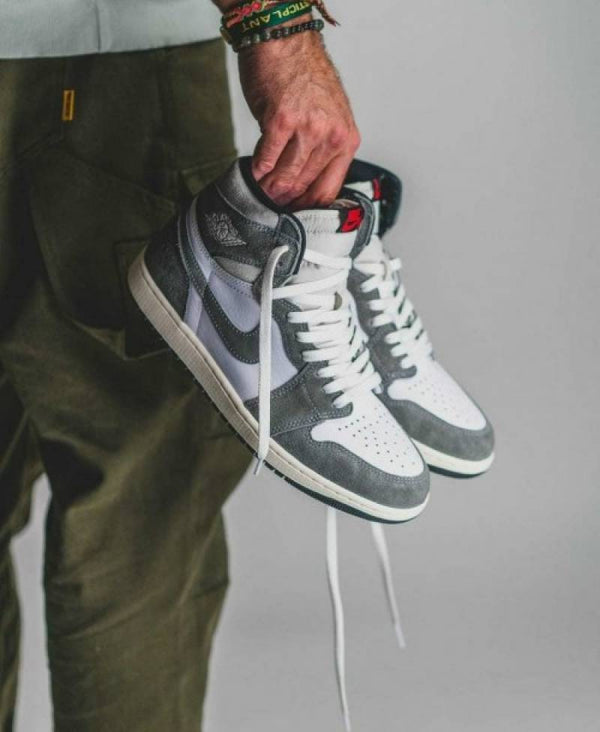 ..Nikke Air Jordan 1 High Washed Grey Black 443