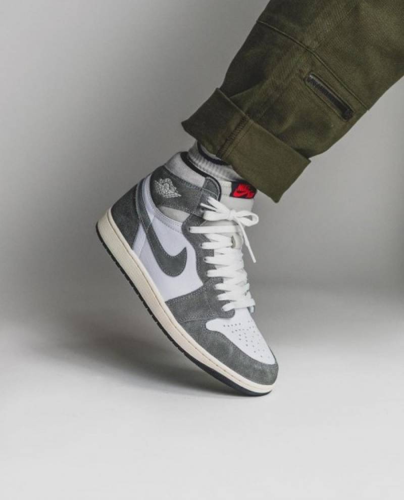 ..Nikke Air Jordan 1 High Washed Grey Black 443