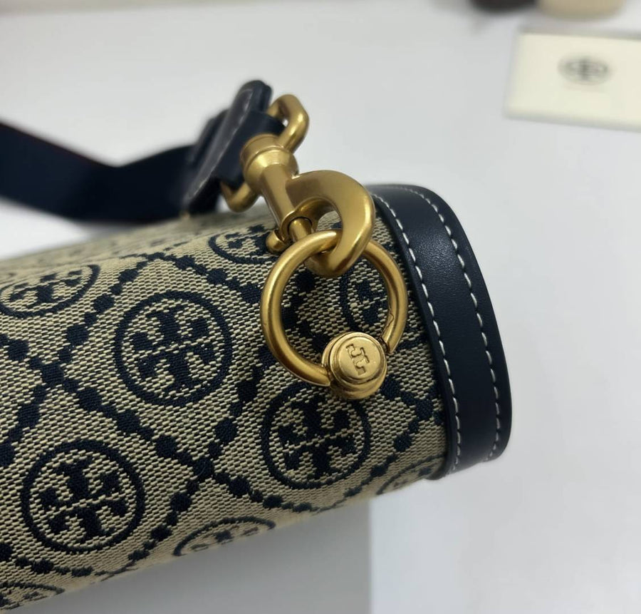 Tori Burch_T_Monogram_Jacquard_Highend_ShoulderBag_With_OriginalPacking