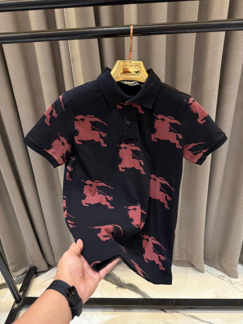Burberry Full Monogram Polo Black