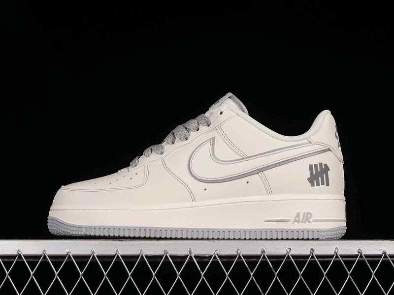 Undefeated x Nikkee Air Force 1 07 Low Cream Light Grey