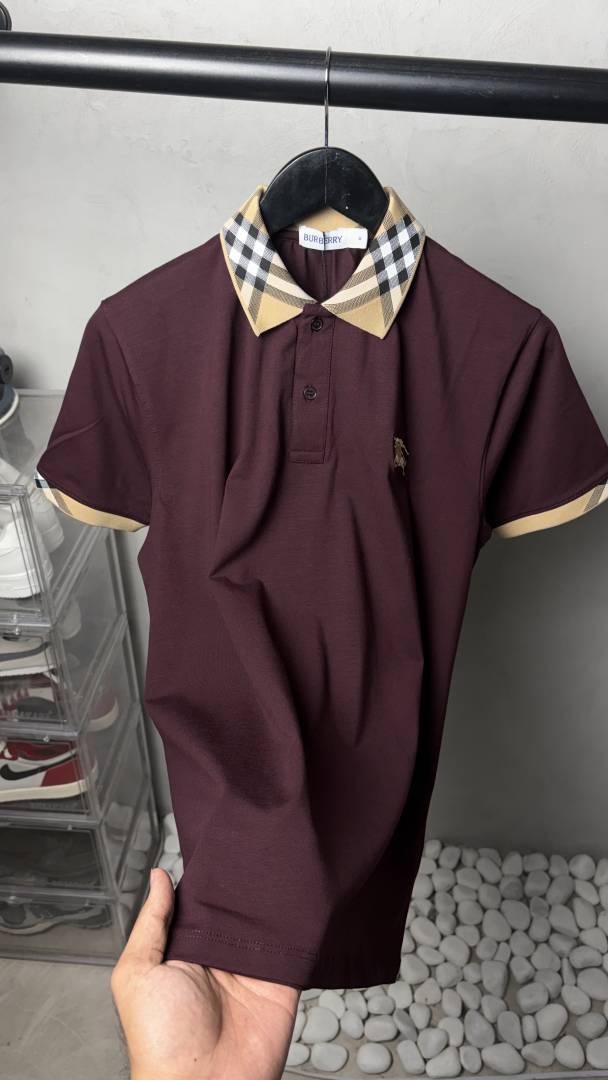 Burberry Premium Polo T-Shirt with OG Box Packaging 3015