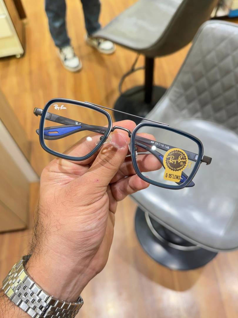 Ray-Ban 06 blue plano