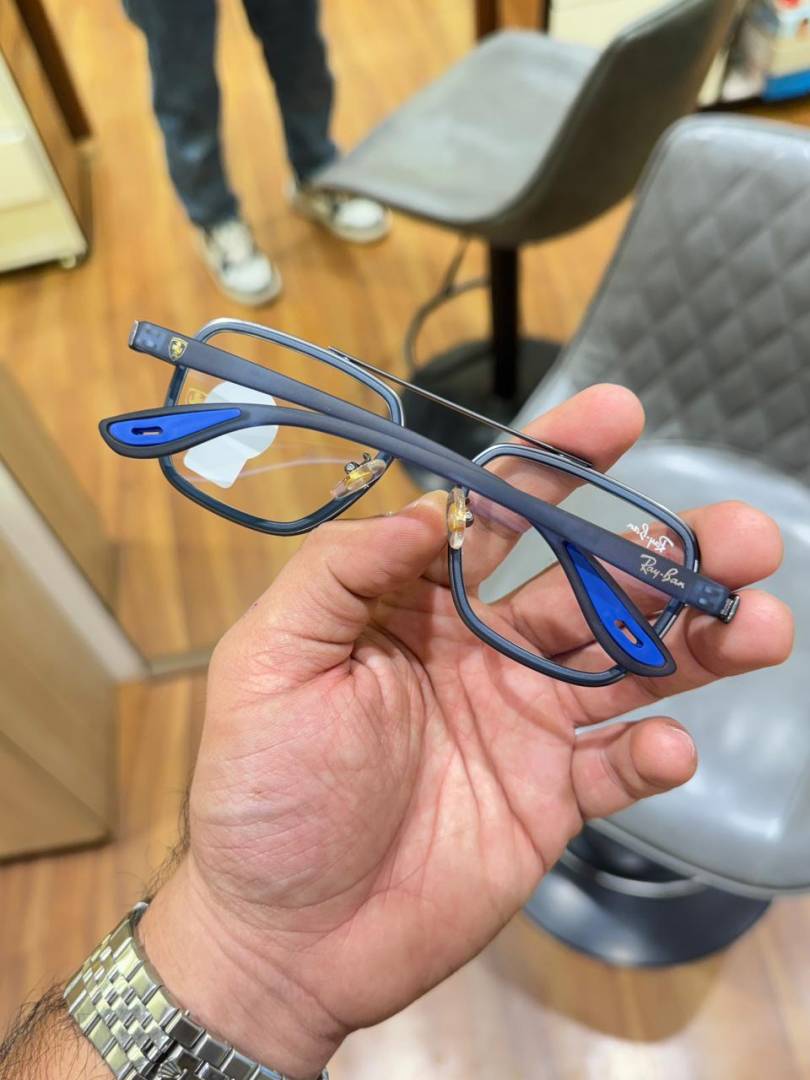 Ray-Ban 06 blue plano
