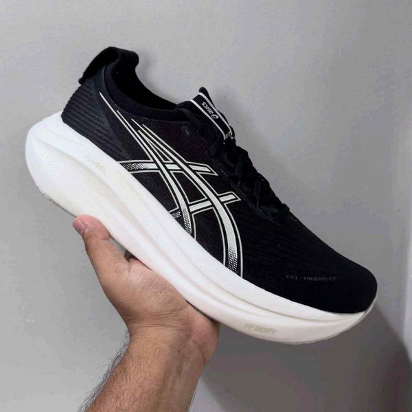 Asics Gel-Nimbus 27 Black White 1166