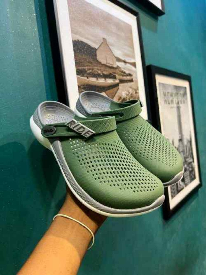 Crocs Lite Ride 360 Clogs Army Green Grey