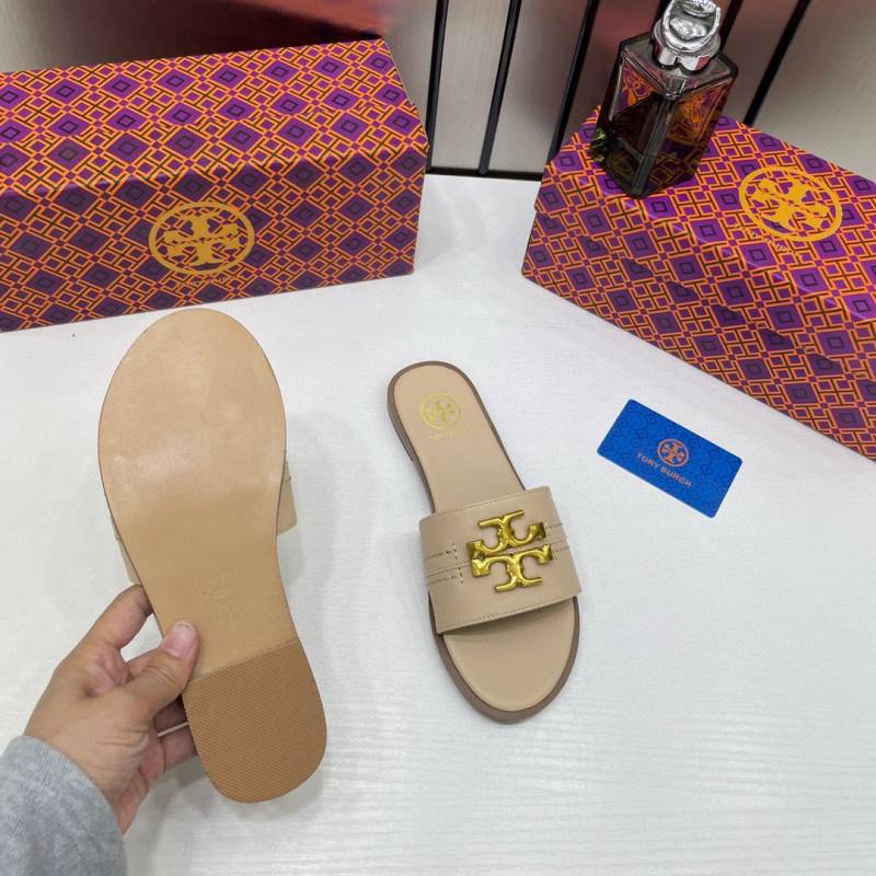 Apricot Everly Slides For Women With Original Box