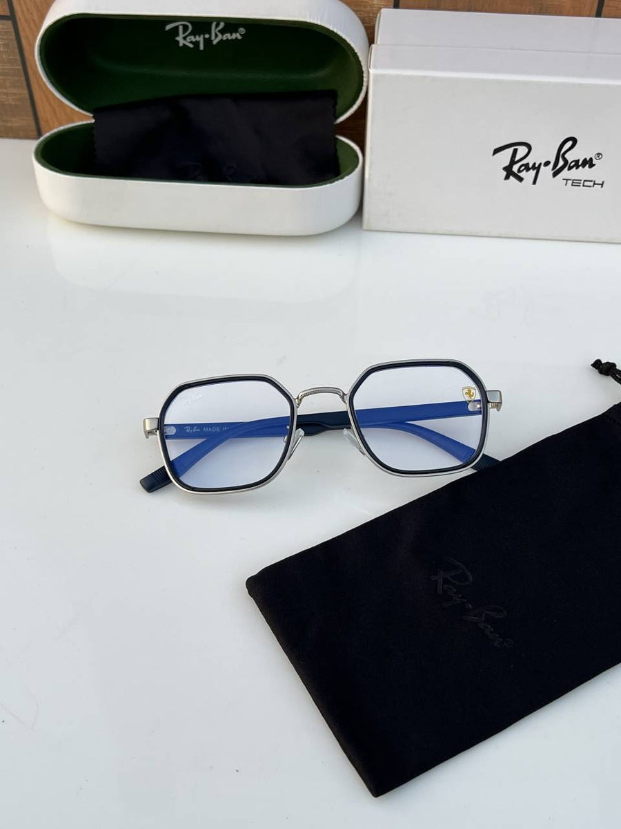 Rey ban 8810 silver blue plano