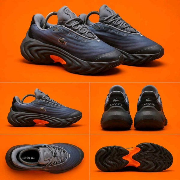 Lacoste SPINOR 225 Dark Gray and Orange