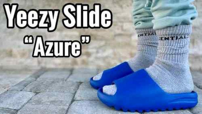 Adidas yeezy slide azure ua quality