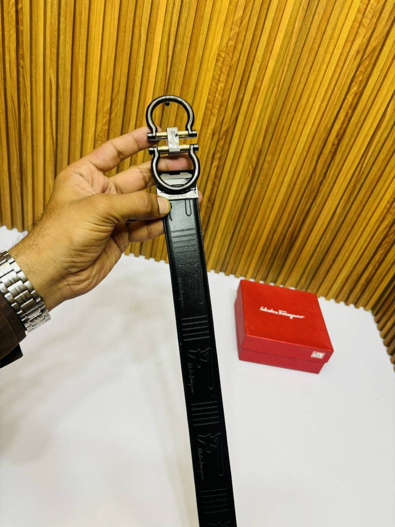 33 SF SALVATORE FERAGAMO PREMIUM QUALITY REVERSIBLE BELT