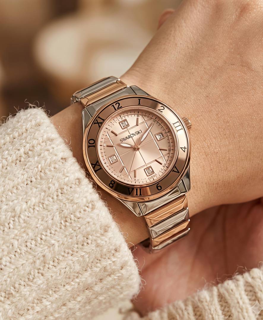 Swarovski Dextera Crystal 2Ton-Copper-Pink