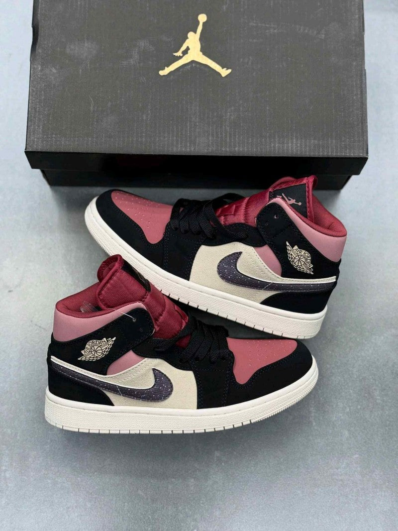 Nike Air Jordan 1 Mid Dusty Pink 395