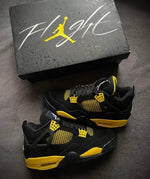 Nike Air Jordan Retro 4 THUNDER YELLOW (SEMI UA)