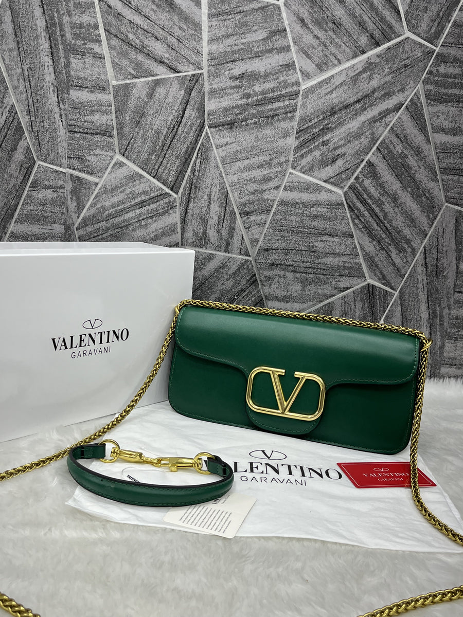 Valentino_V_Loco_Green_Large_Shoulder_Bag_With_OriginalBox