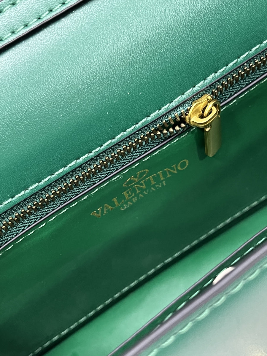 Valentino_V_Loco_Green_Large_Shoulder_Bag_With_OriginalBox