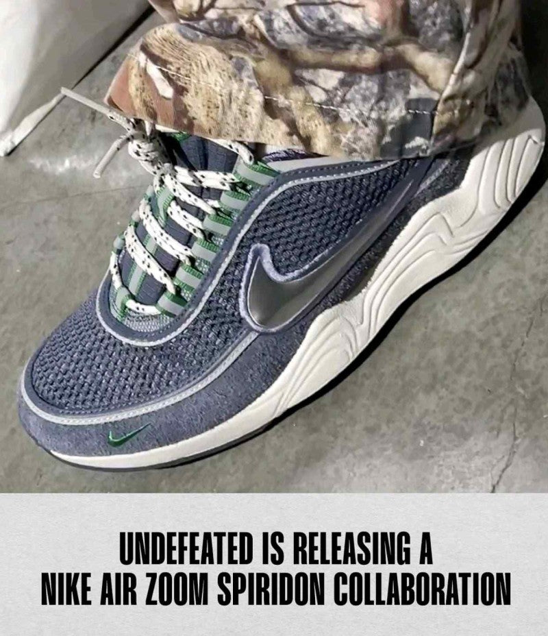 UNDEFEATED Nikkee x Air Zoom Spiridon Thunder Blue
