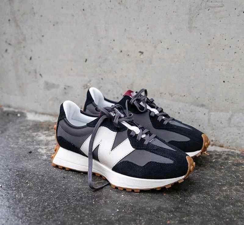 New Balencee 327 Black White 5078