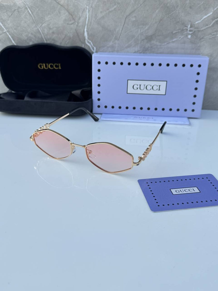 Guchi1434 gold pink