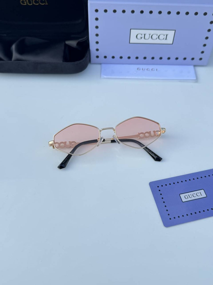 Guchi1434 gold pink