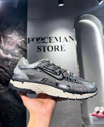 Nike p 6000 white metallic silver