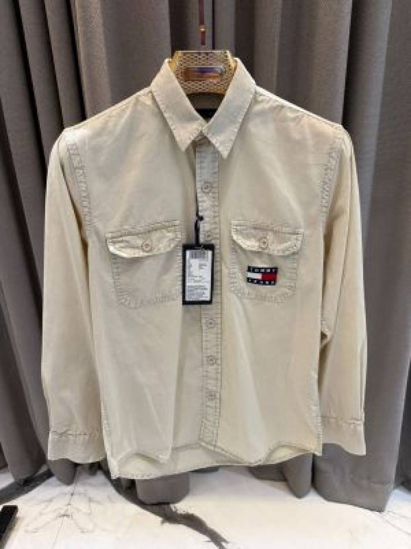 Tommy imported Denim Shirt Cream