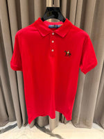 Ralph Lauren Chest Logo Polo T-shirt Red