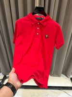 Ralph Lauren Chest Logo Polo T-shirt Red