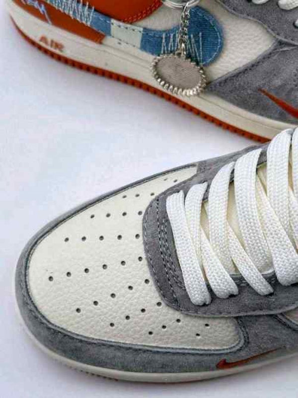 Nike AirForce 1 Low 07 x Stussy Orange 557