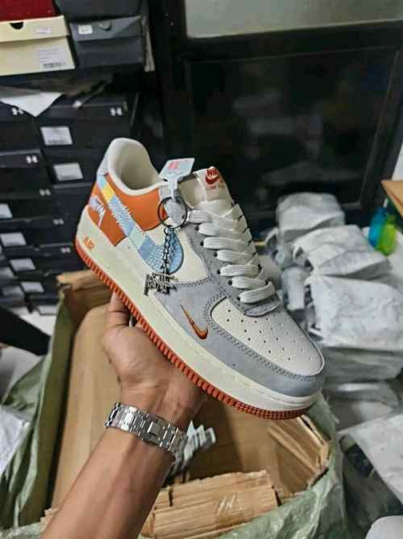 Nike AirForce 1 Low 07 x Stussy Orange 557