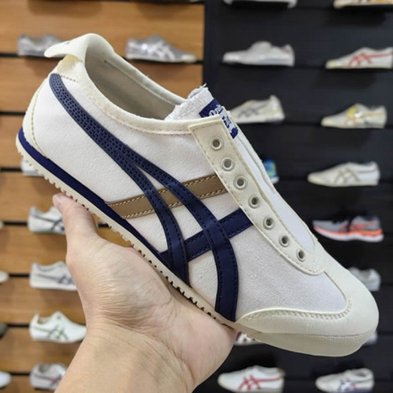 Onitska Mexico Tiger 66 Slipon Cream Peacoat