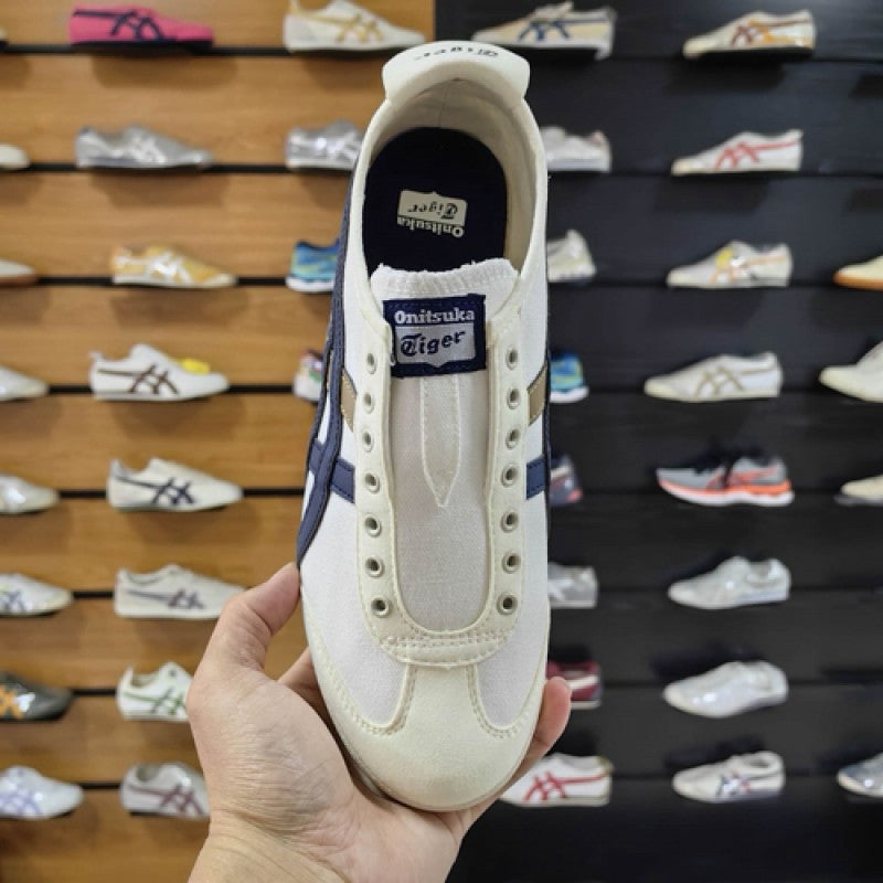 Onitska Mexico Tiger 66 Slipon Cream Peacoat