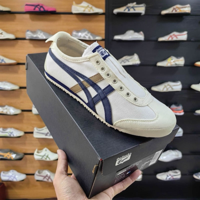Onitska Mexico Tiger 66 Slipon Cream Peacoat