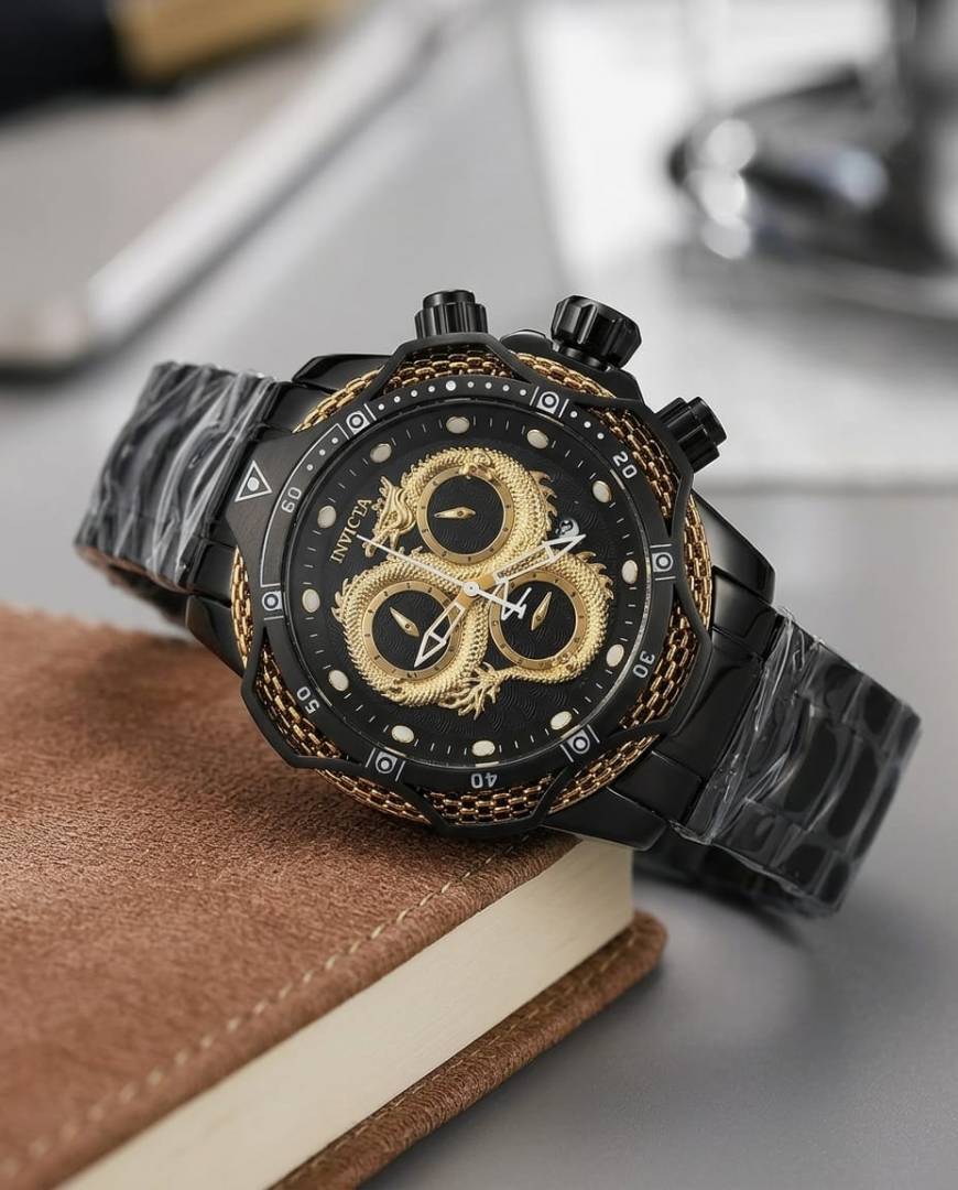 Invicta Dragon Venom Black-Gold