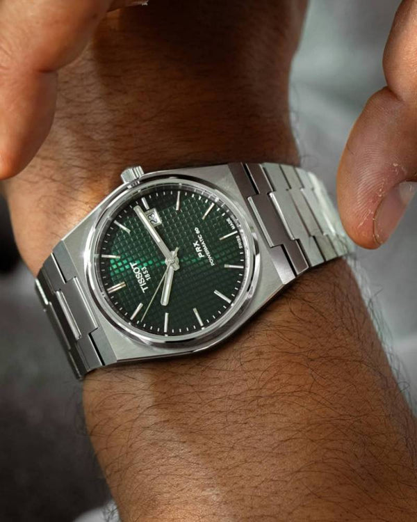 Tissot 1853 Prx Automatic Top Quality Silver-Green