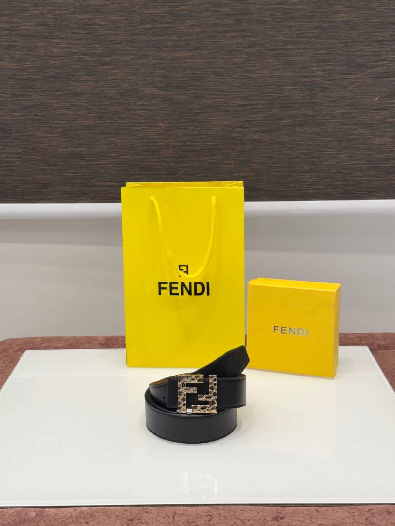 Fendi_Premium_Belt_FD-400_Gold