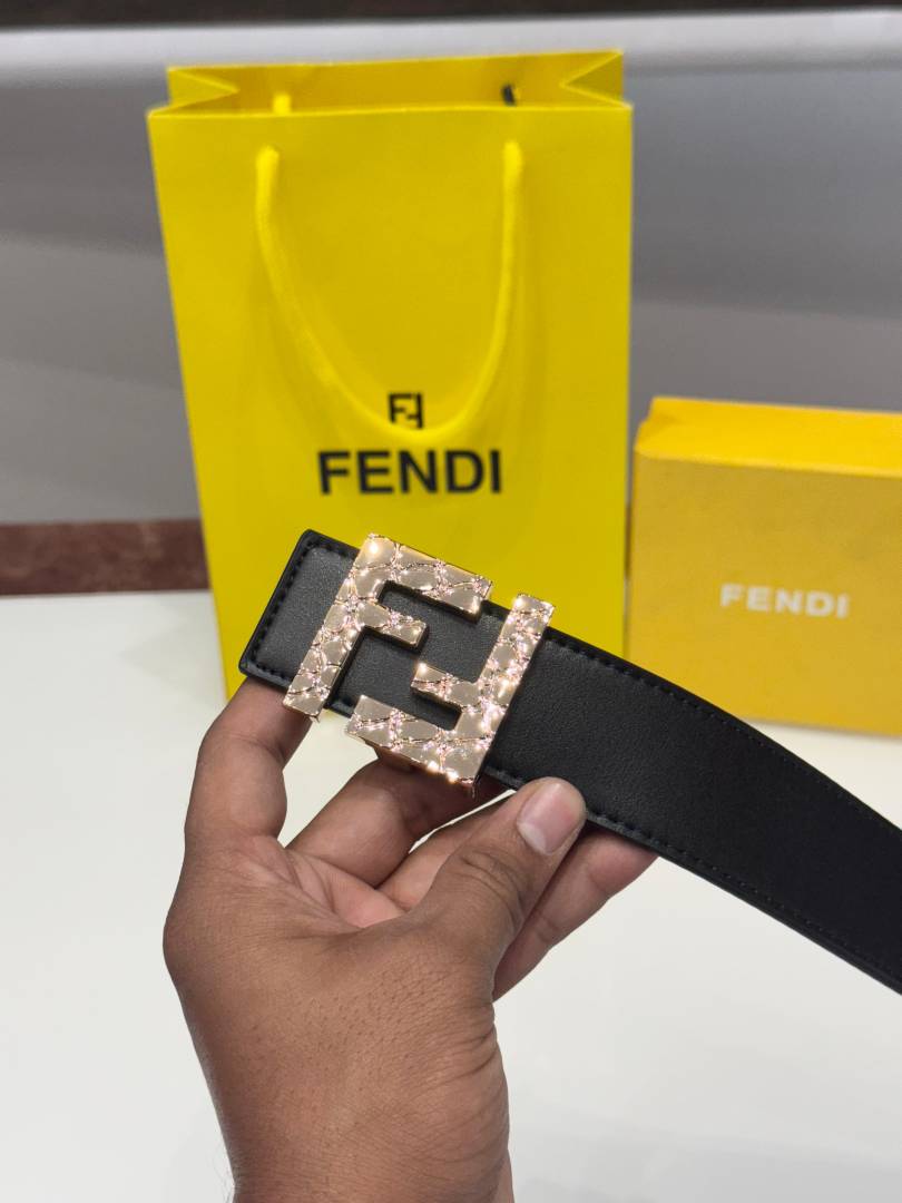Fendi_Premium_Belt_FD-400_Gold
